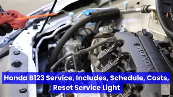 What does service code b123 mean?