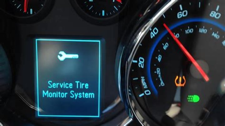 What does Service tire Monitor System mean on a Buick Lacrosse?