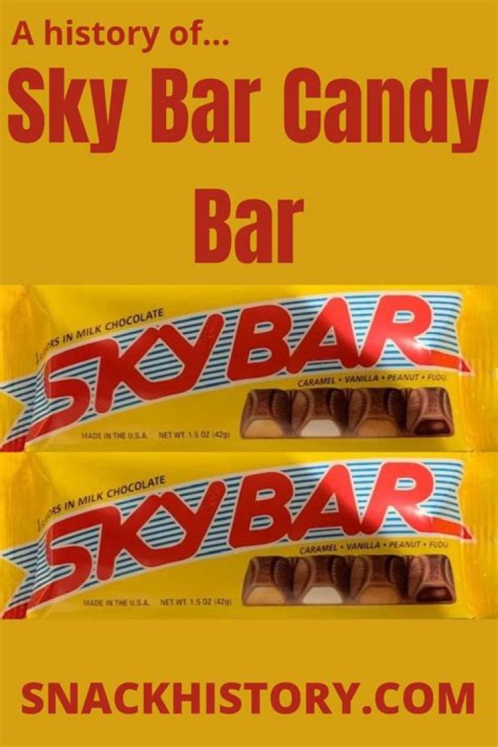 What flavors are in a Sky Bar candy bar?