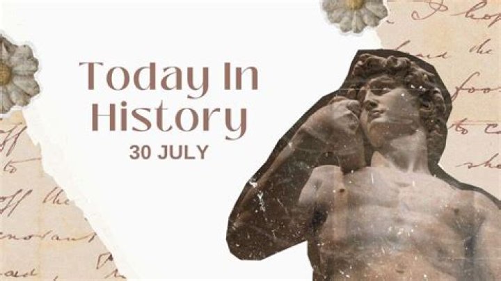 What happened on this day in history July 31?