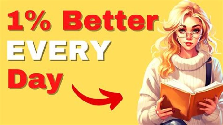 What happens if you get 1% better every day?