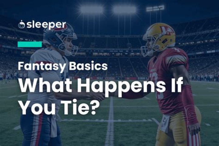 What happens if you tie in fantasy baseball?