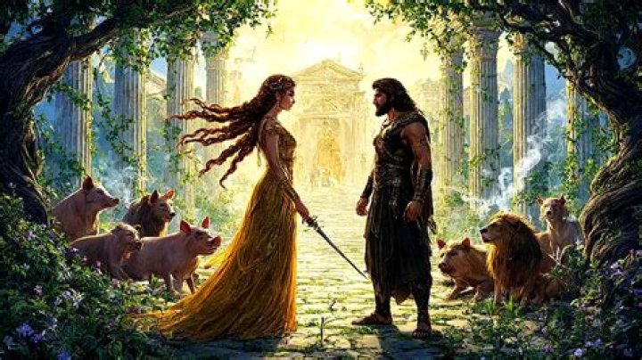 What happens in Aeaea in the Odyssey?