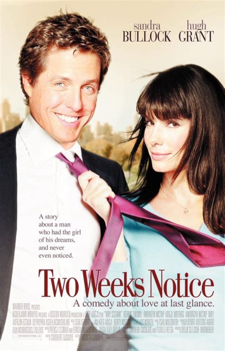What happens in the movie Two Weeks Notice?
