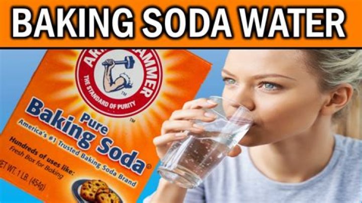 What happens when you mix water and baking soda?