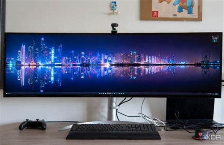 What is a 34-inch ultrawide monitor equivalent to?