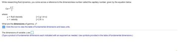 What is a dimensionless equation?