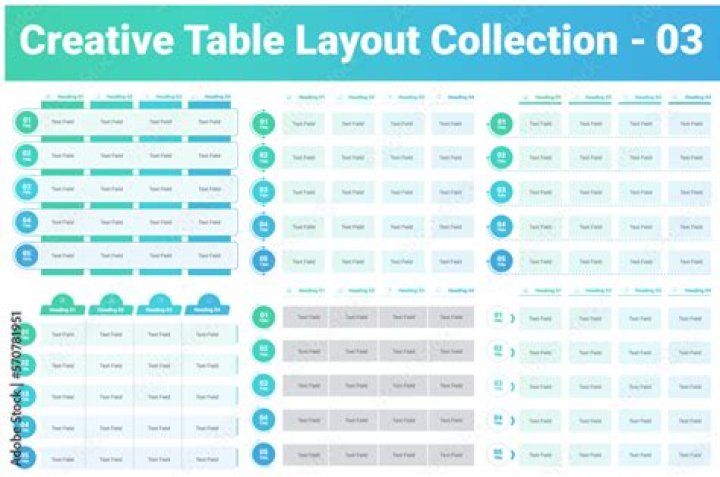 What is a layout table?