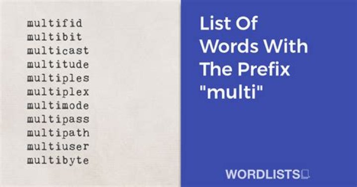 What is a multi word utterance?