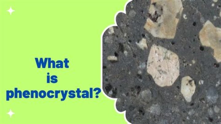 What is a phenocryst in geology?