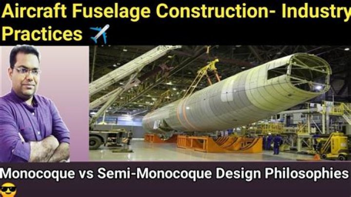 What is a semi monocoque construction?
