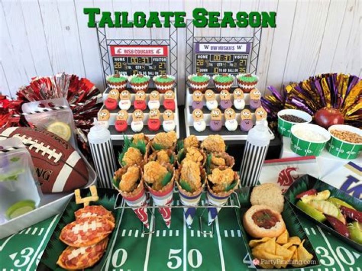 What is a tailgate themed party?