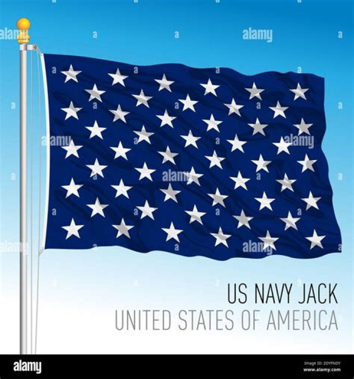 What is a US Navy Jack flag?