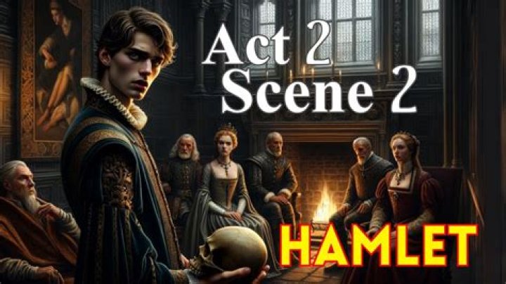 What is Act 2 Scene 2 of Hamlet about?