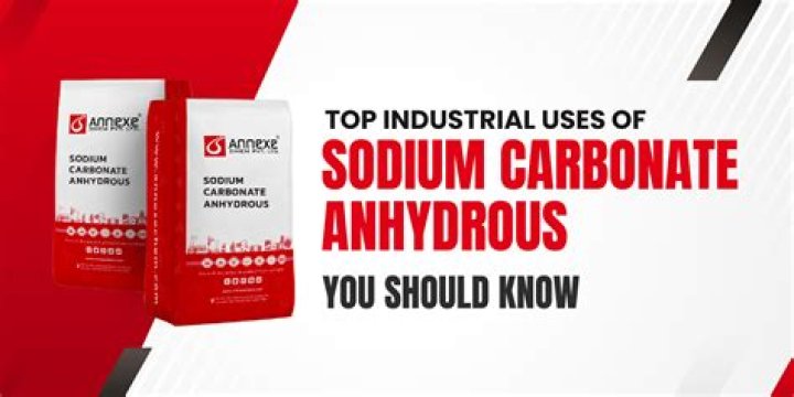 What is an anhydrous sodium carbonate?