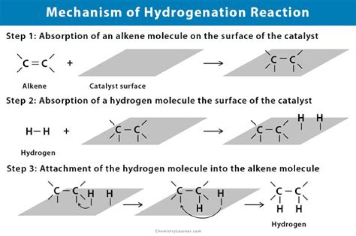 What is an example of a hydrogenation reaction?