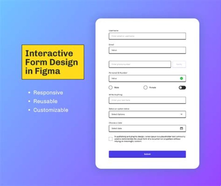 What is an interactive form?
