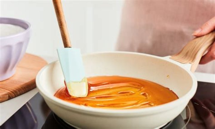 What is caramelizing in cooking?