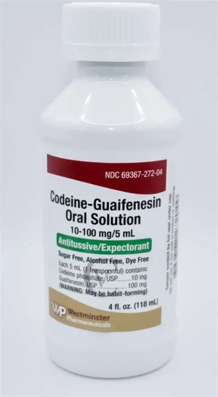 What is codeine 10mg guaifenesin?
