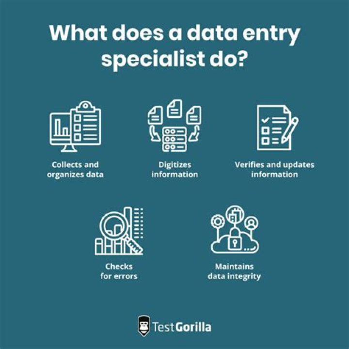 What is data entry processing?