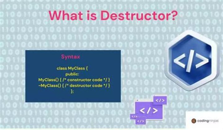 What is destructor C