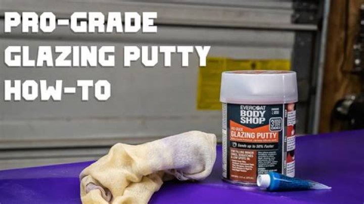 What is glazing putty for cars
