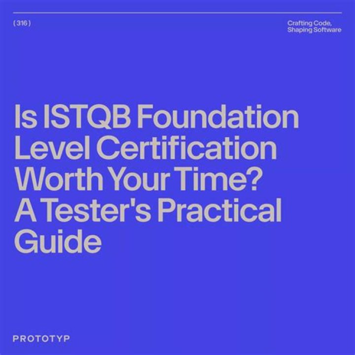 What is Istqb foundation level?