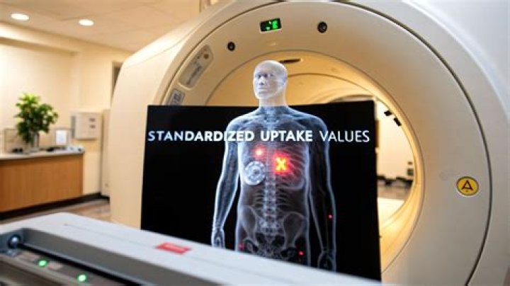 What is maximum standardized uptake values?