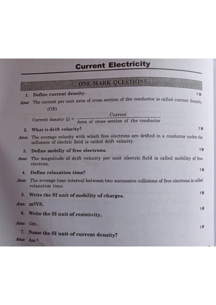 What is meant by current electricity?