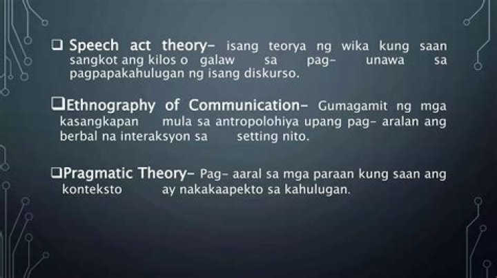 What is meant by ethnography of communication?