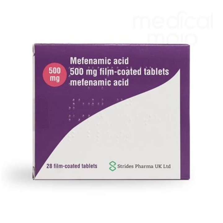 What is mefenamic acid 500mg used for?