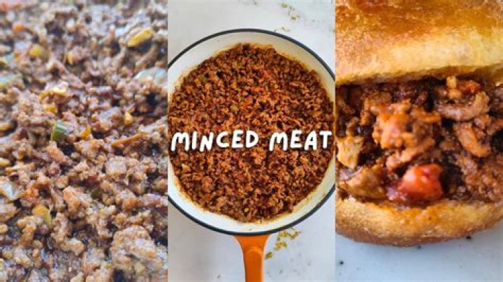 What is mince lamb?