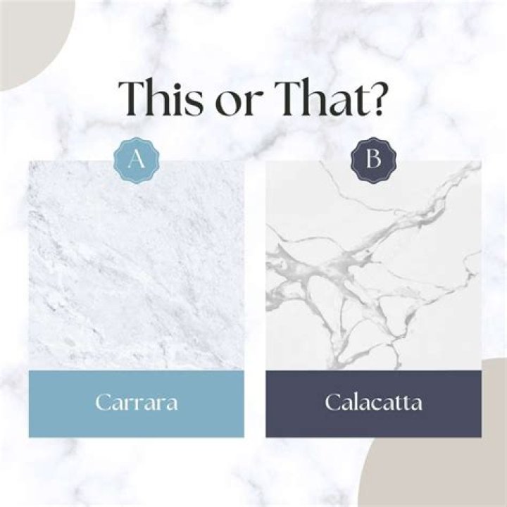 What is natural Carrara marble