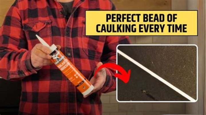 What is red caulk used for?