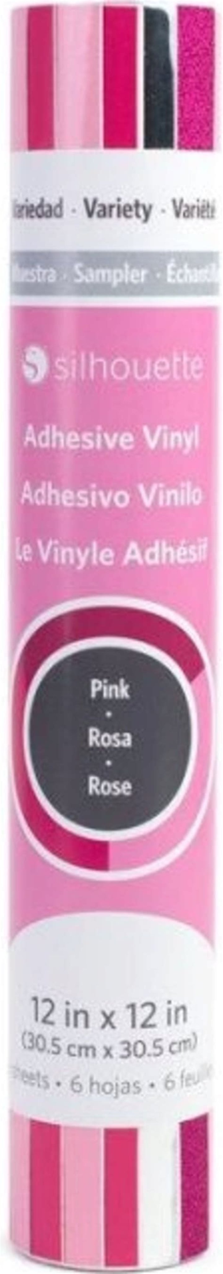 What is silhouette adhesive vinyl used for?