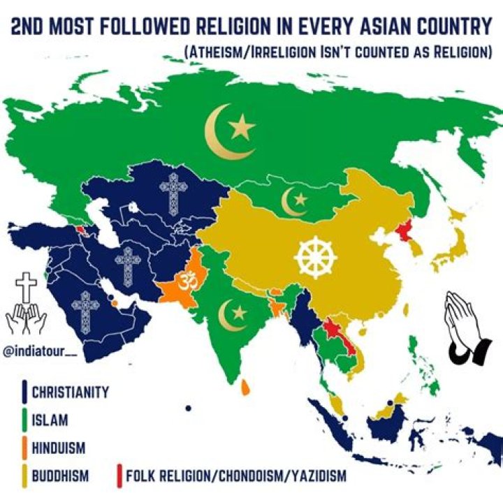 What is the 2nd most religion?