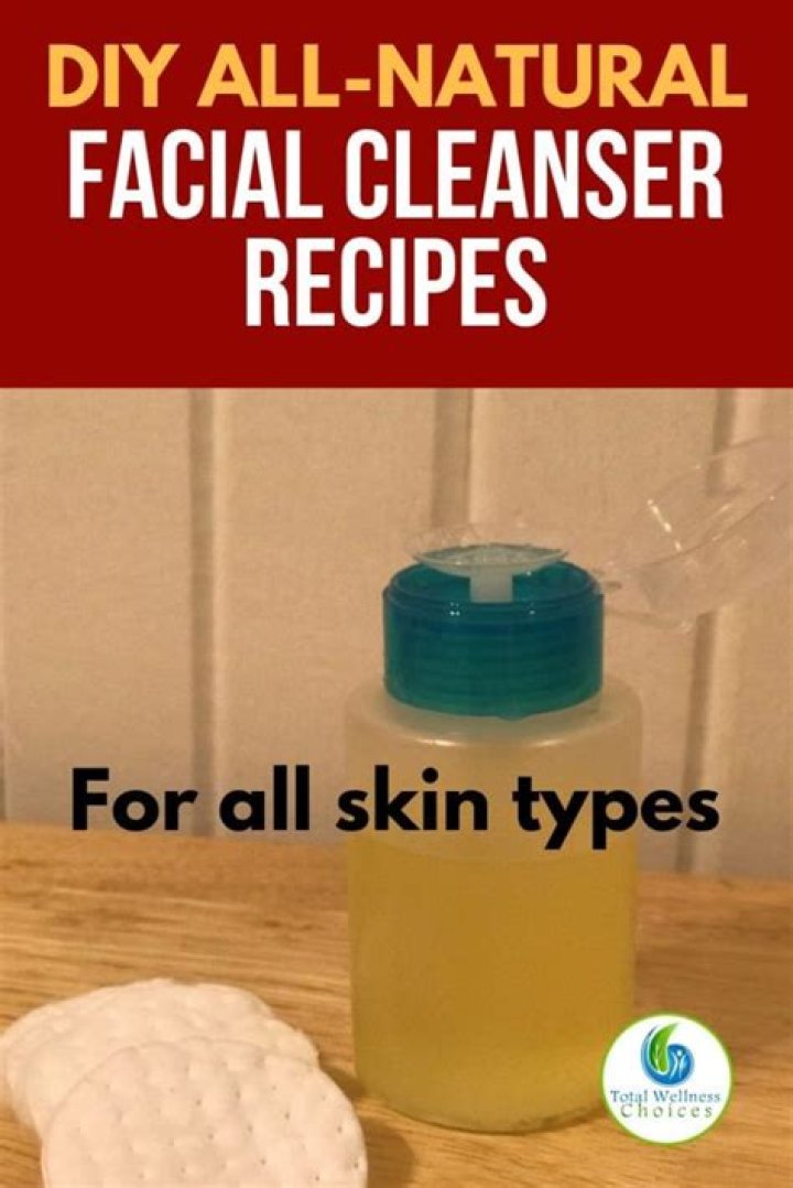 What is the best homemade facial cleanser?