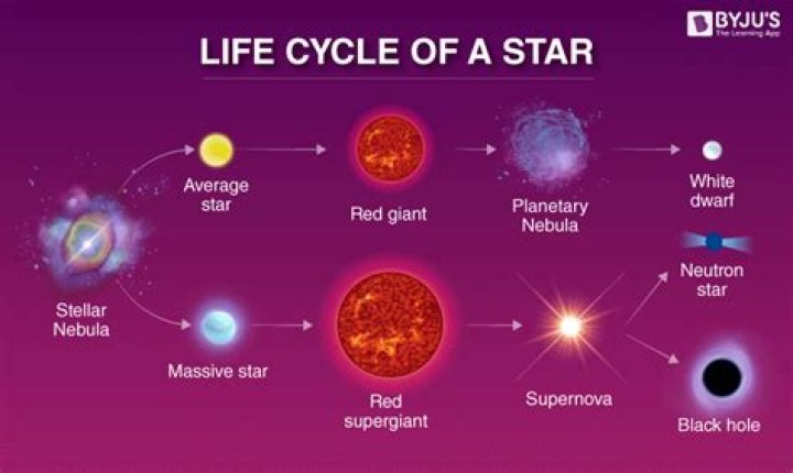 What is the cycle of a star