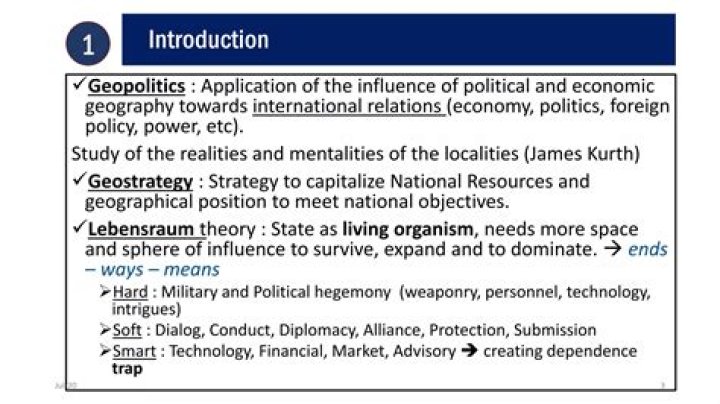 What is the difference between geopolitics and geostrategy?