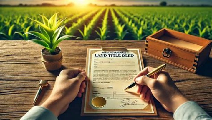 What is the difference between land registry and title deeds?