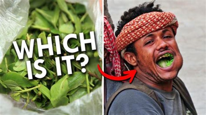 What is the drug khat in Somalia?