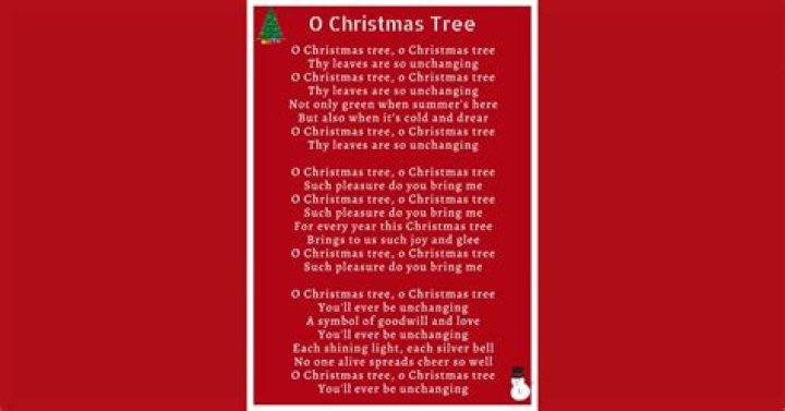 What is the German version of Oh Christmas Tree?