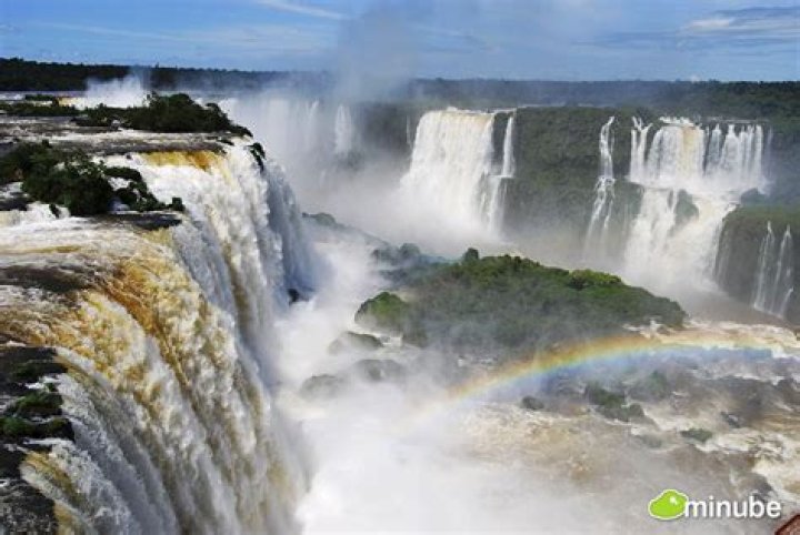 What is the largest waterfall in South America?