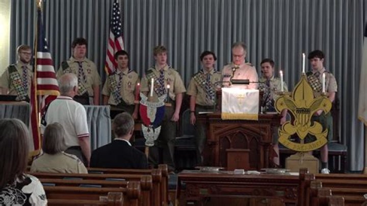 What is the leader of a Boy Scout troop called?