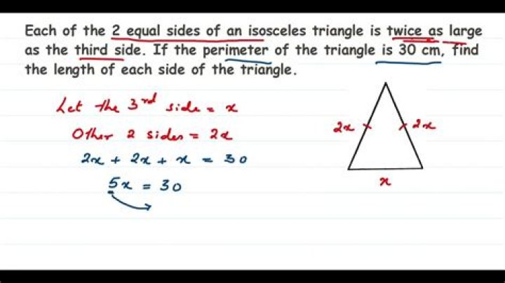 What is the longest side of triangle ABC?