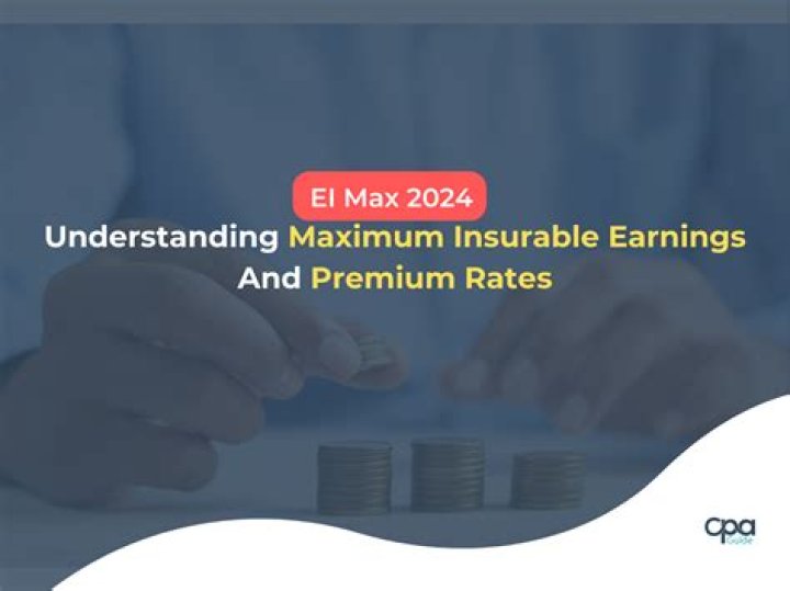 What is the maximum insurable hours for EI?
