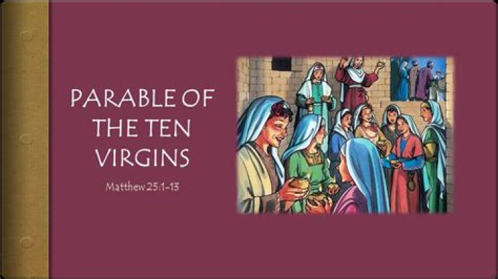 What is the meaning of the parable of the ten virgins in Matthew 25?