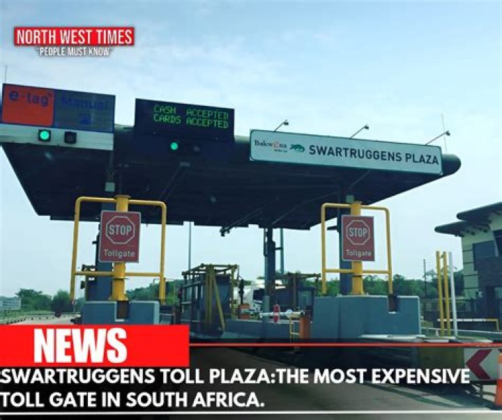 What is the most expensive tollgate in South Africa?