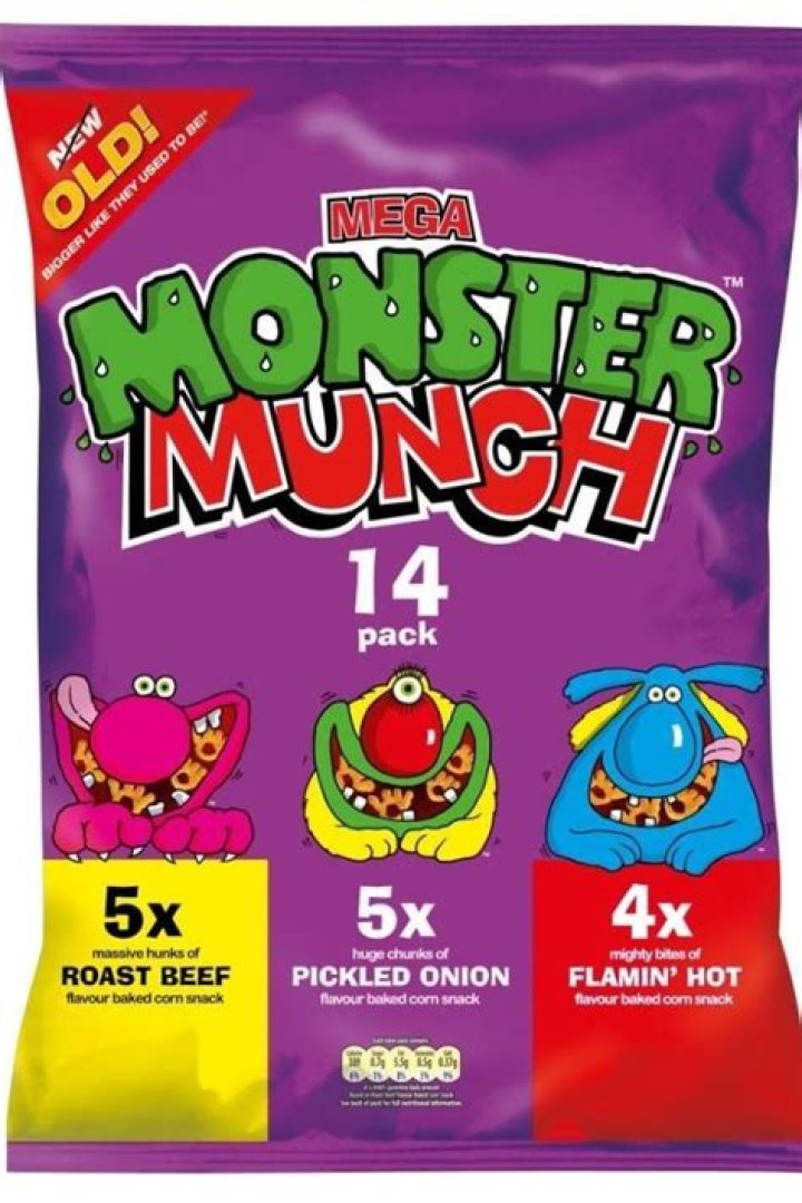 What is the most popular Monster Munch Flavour?