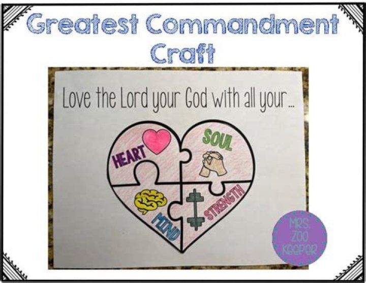 What is the significance of the first great commandment?